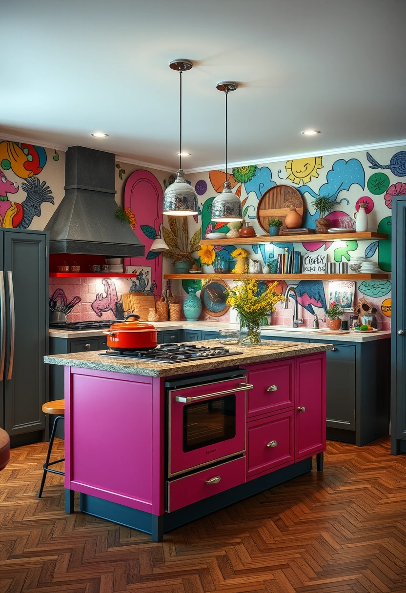 kitchen island ideas with stove 17
