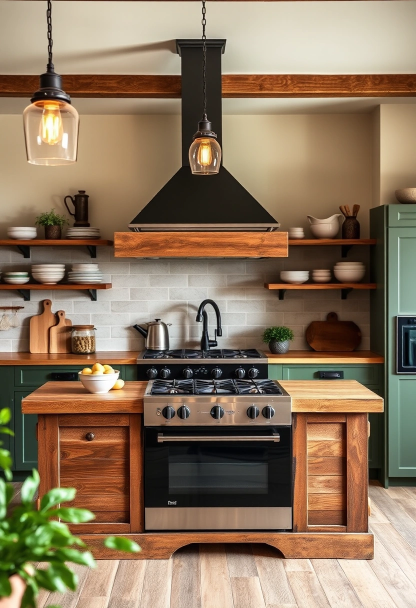 kitchen island ideas with stove 2