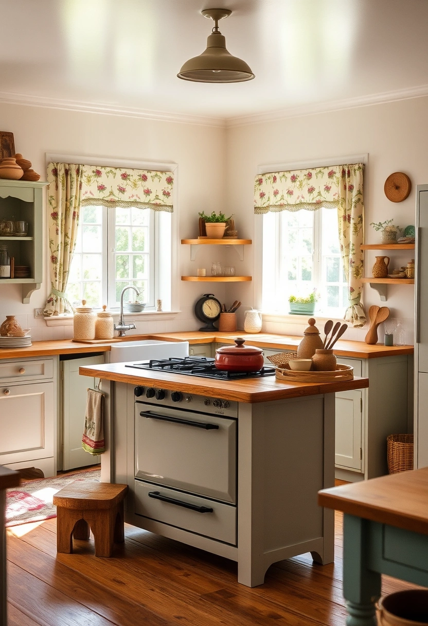 kitchen island ideas with stove 4