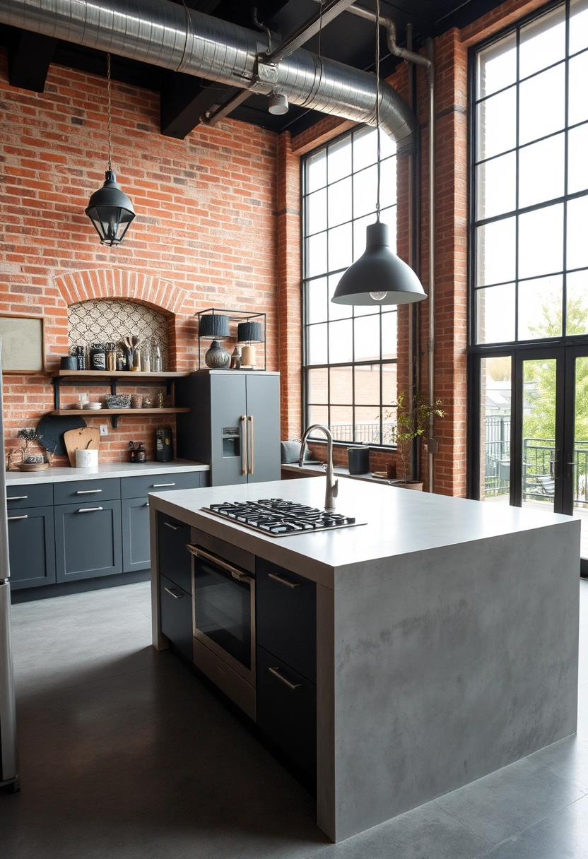 kitchen island ideas with stove 7