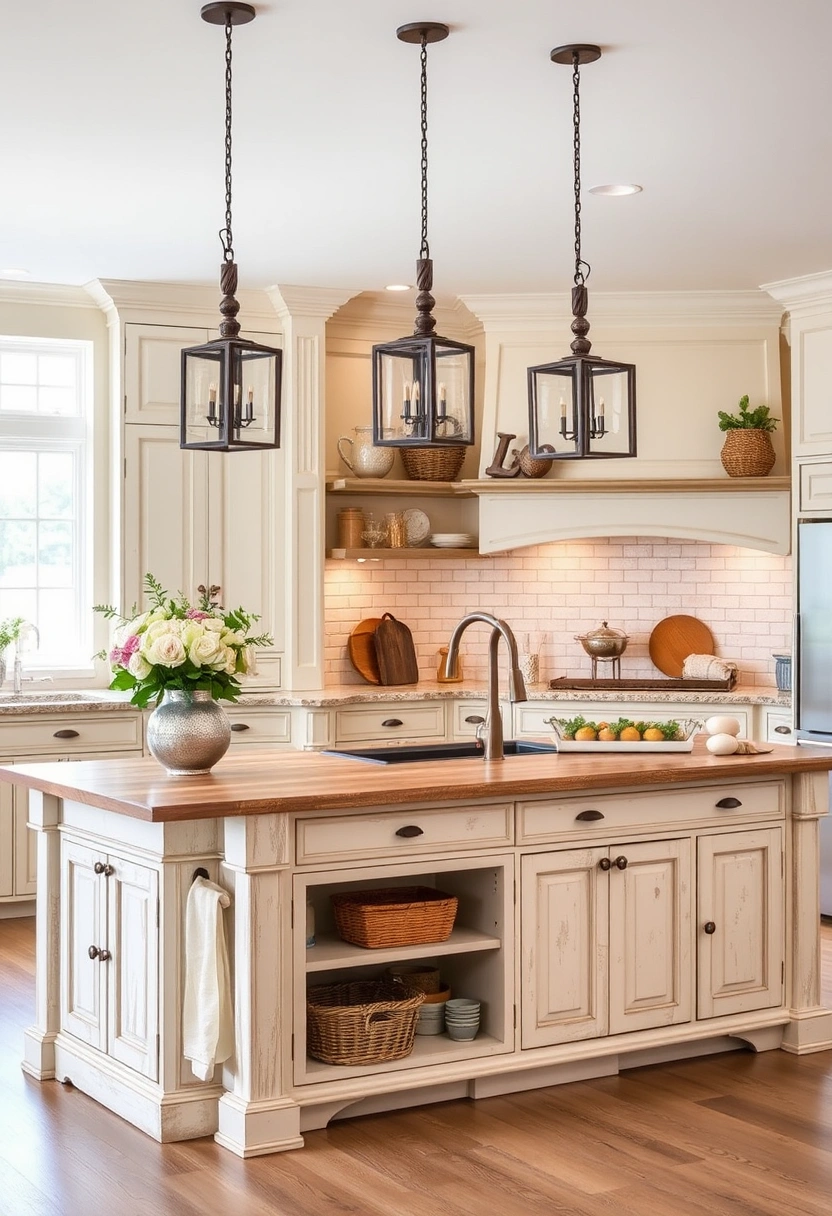 kitchen island organization ideas 14