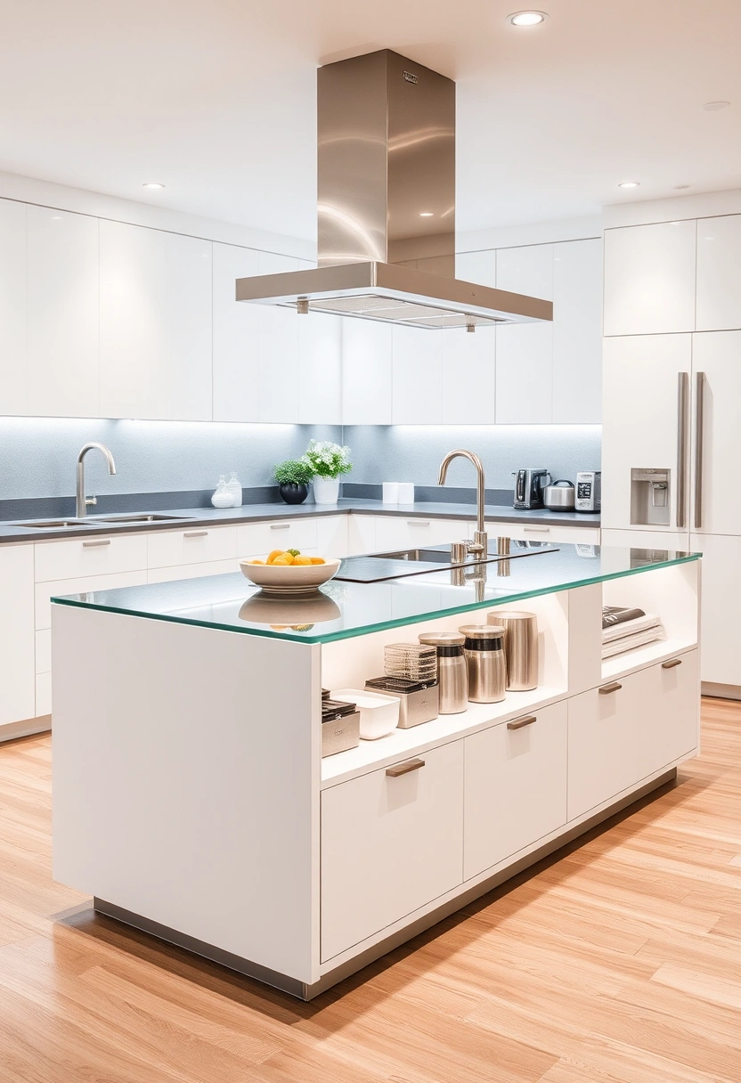 kitchen island organization ideas 19