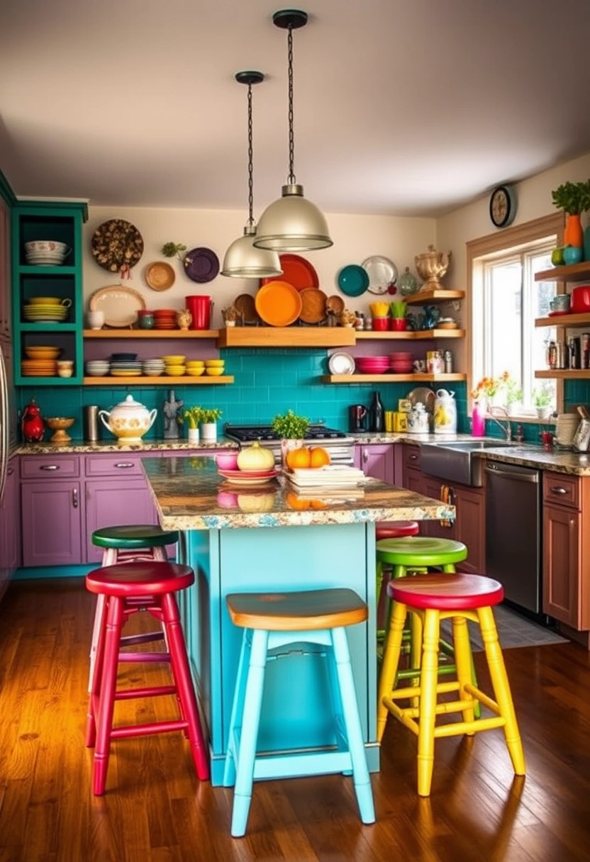 kitchen island organization ideas 3