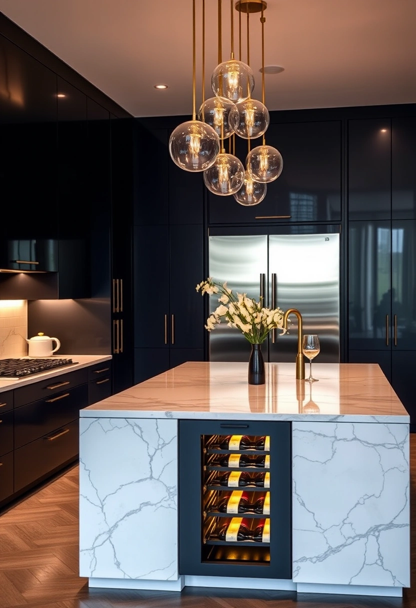 kitchen island organization ideas 6