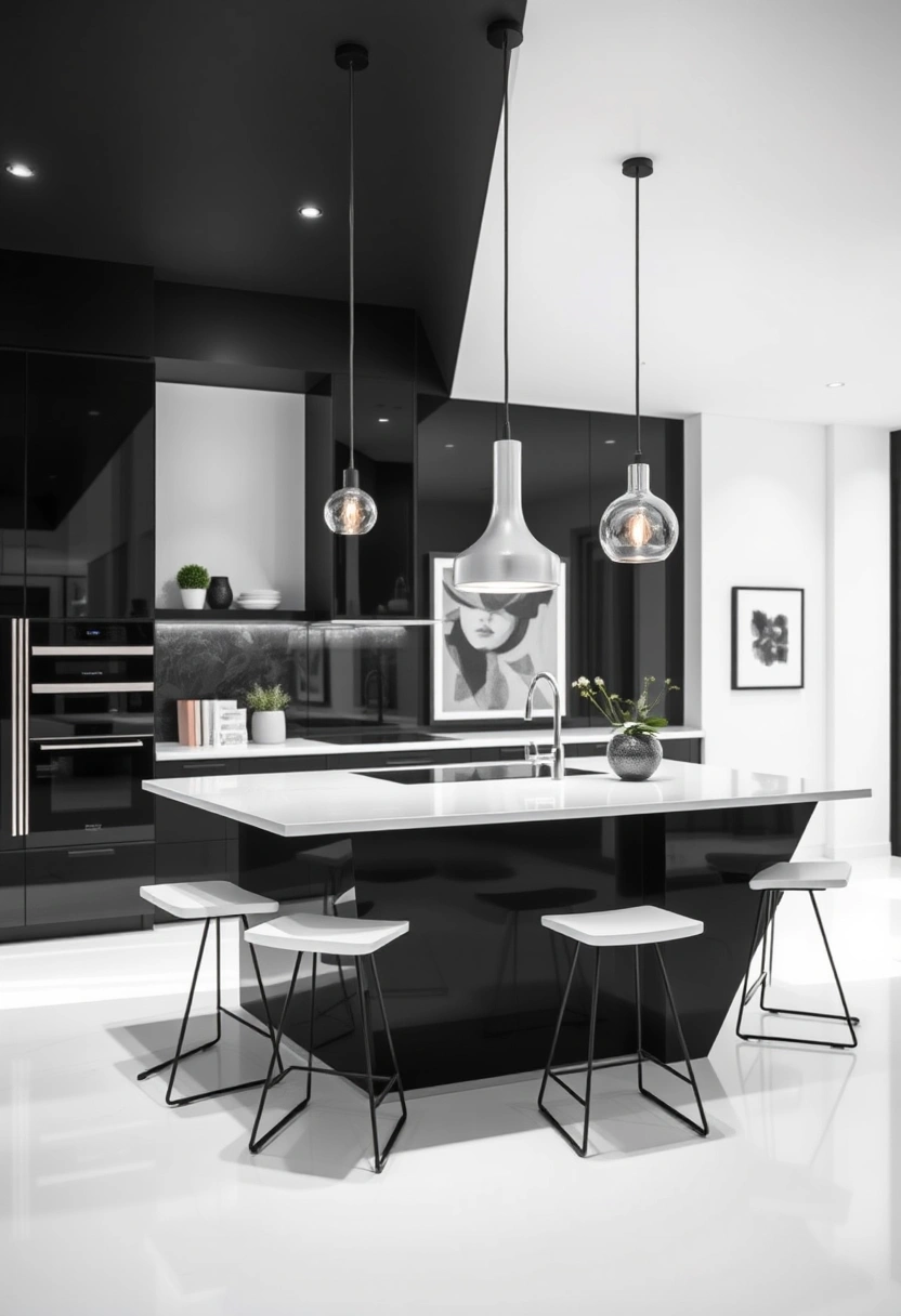 kitchen island pendant lighting ideas 9