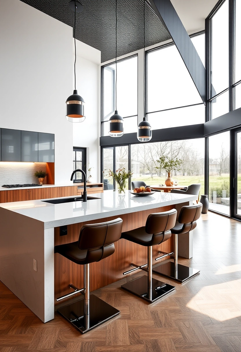 kitchen island seating ideas 11