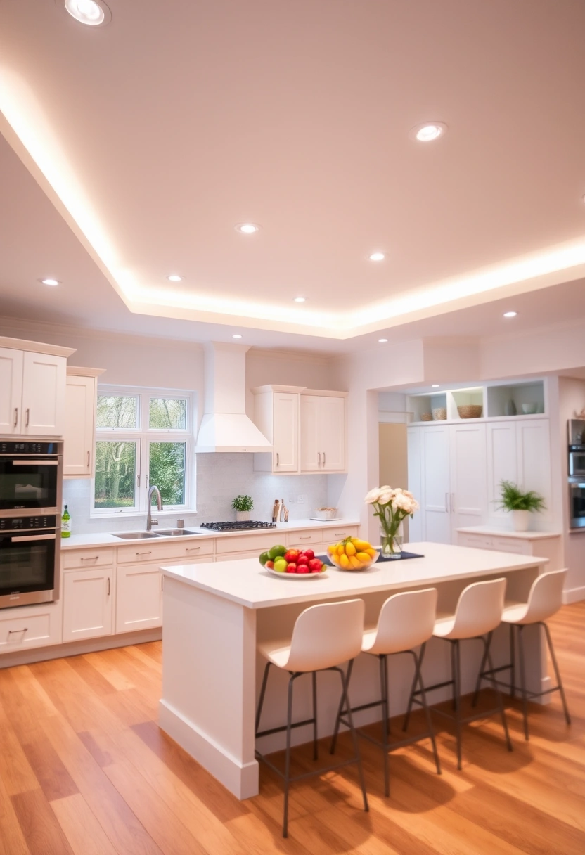kitchen lighting ideas for low ceilings 10
