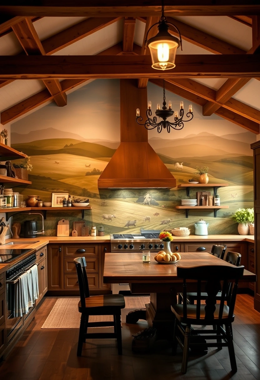 kitchen mural ideas 19