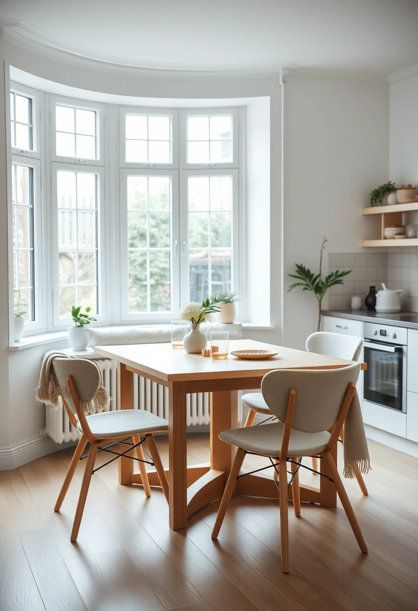 kitchen nook ideas bay windows 11