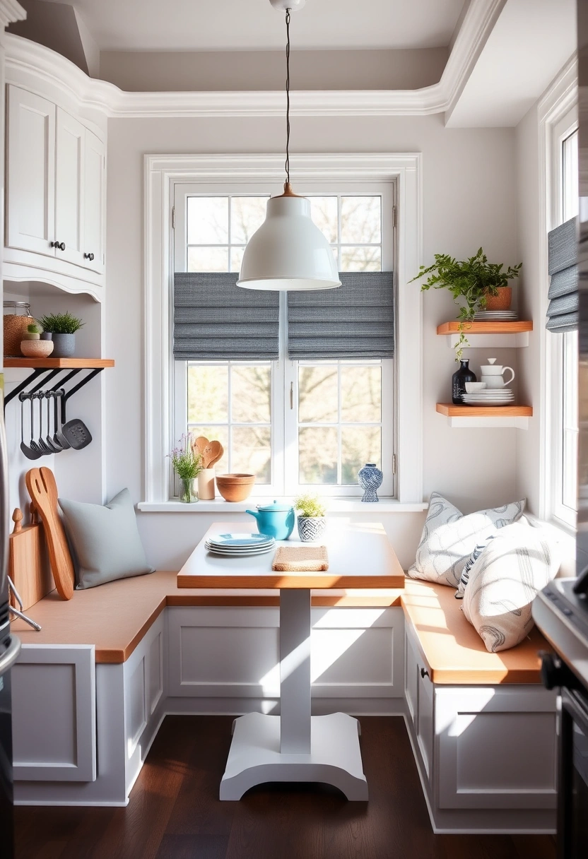 kitchen nook ideas bay windows 13