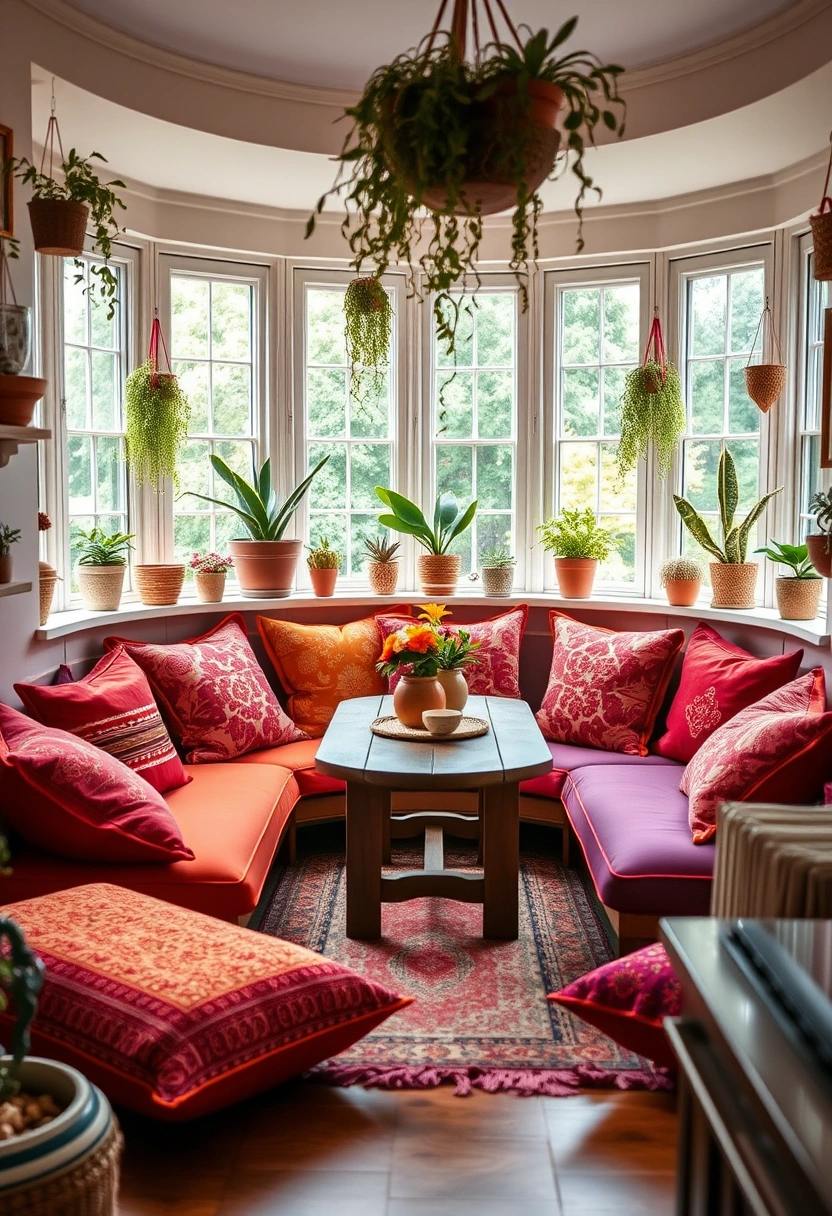 kitchen nook ideas bay windows 14