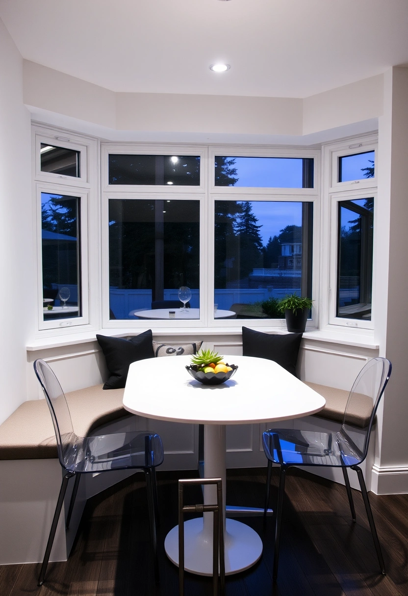 kitchen nook ideas bay windows 2