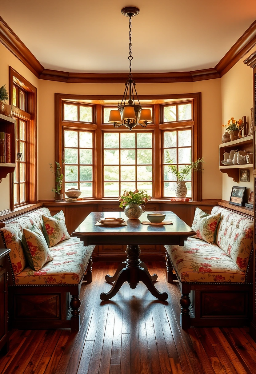 kitchen nook ideas bay windows 5