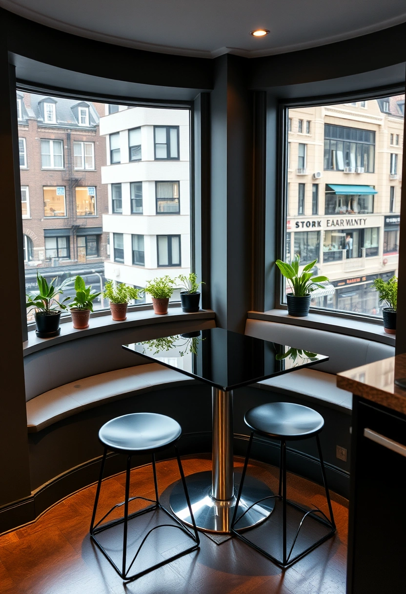 kitchen nook ideas bay windows 7