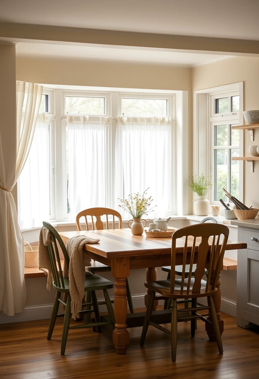 kitchen nook ideas bay windows 8