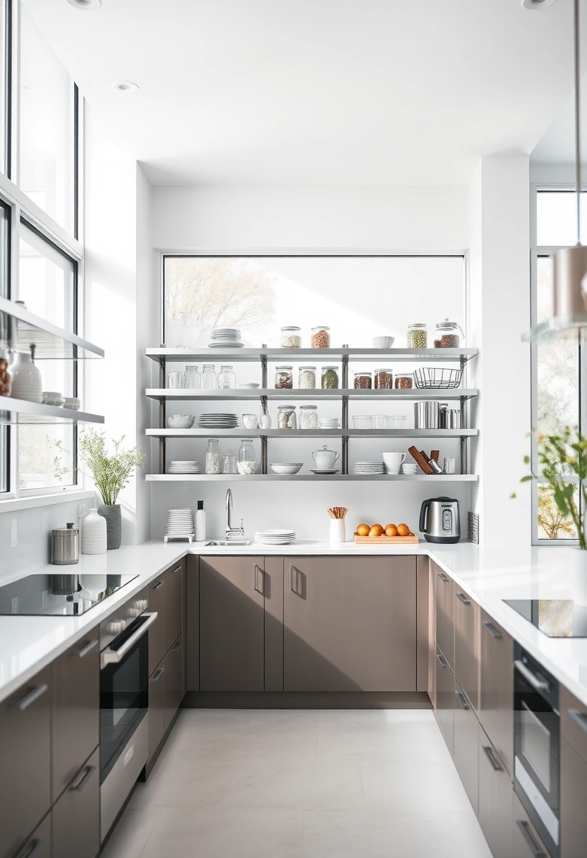kitchen open shelving ideas 10
