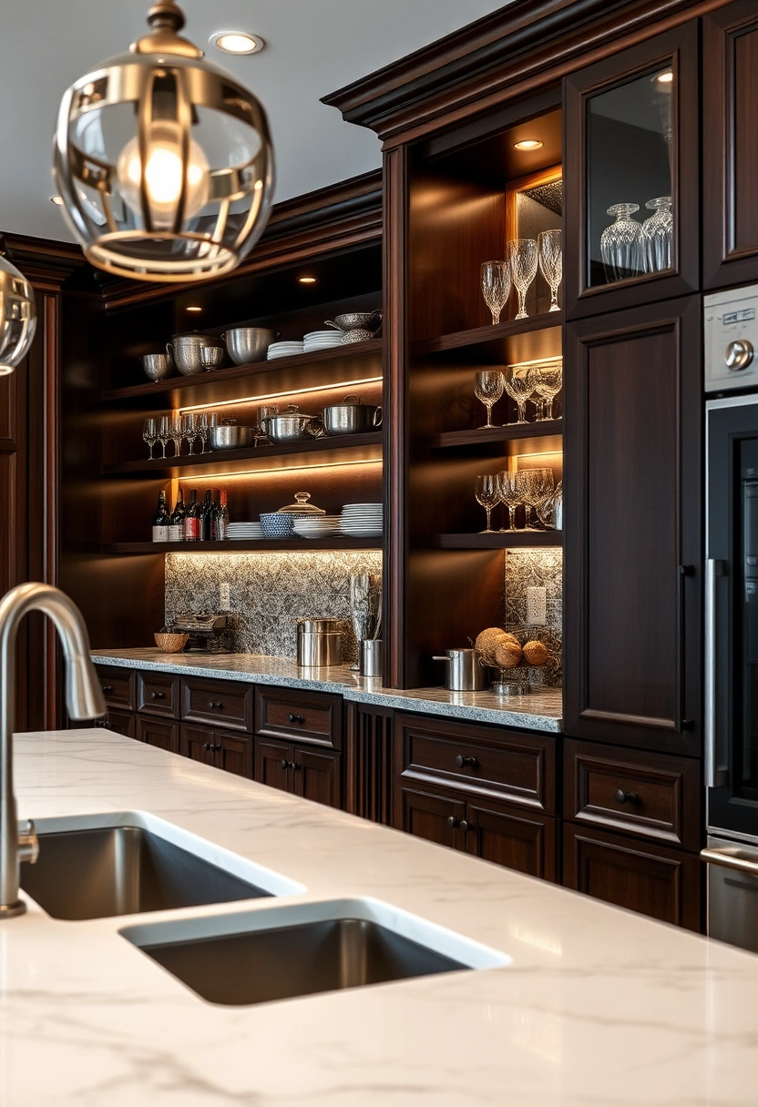 kitchen open shelving ideas 13