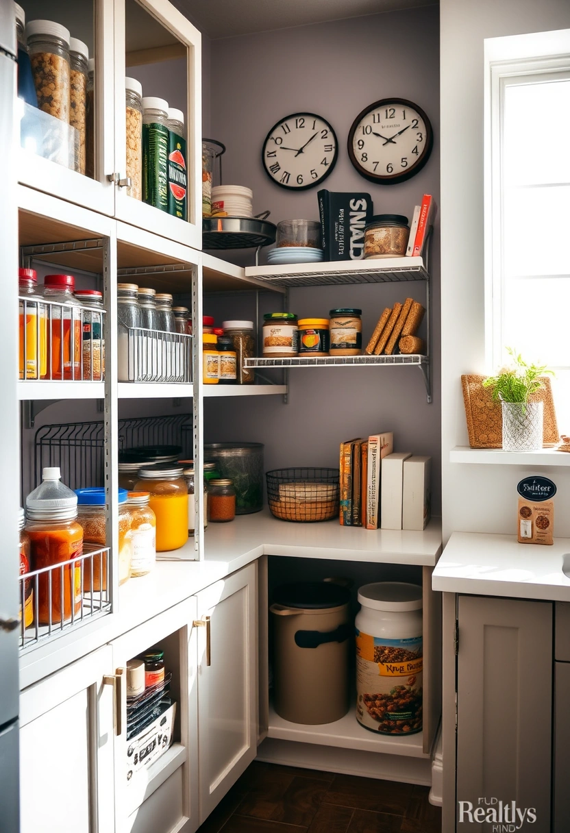 kitchen pantry organization ideas 14