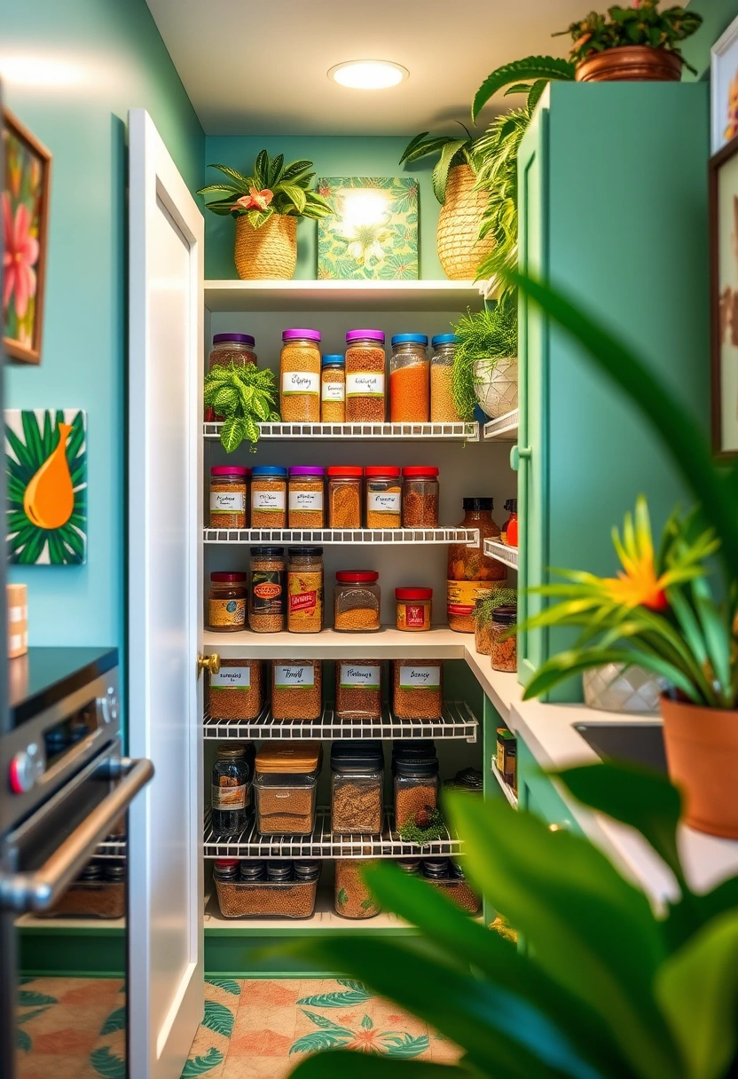 kitchen pantry organization ideas 19