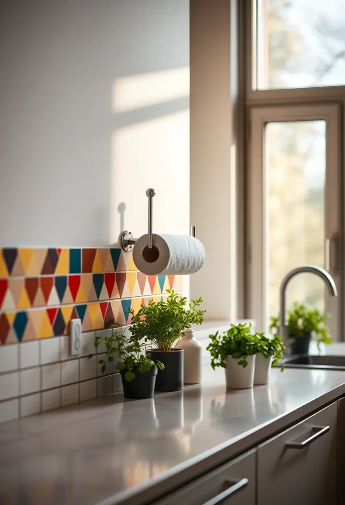 kitchen paper towel holder ideas 1