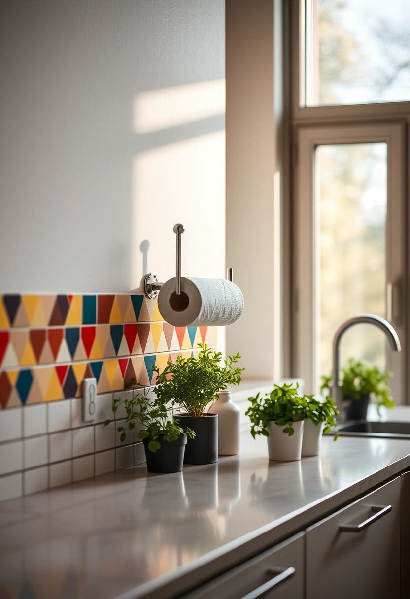 kitchen paper towel holder ideas 1