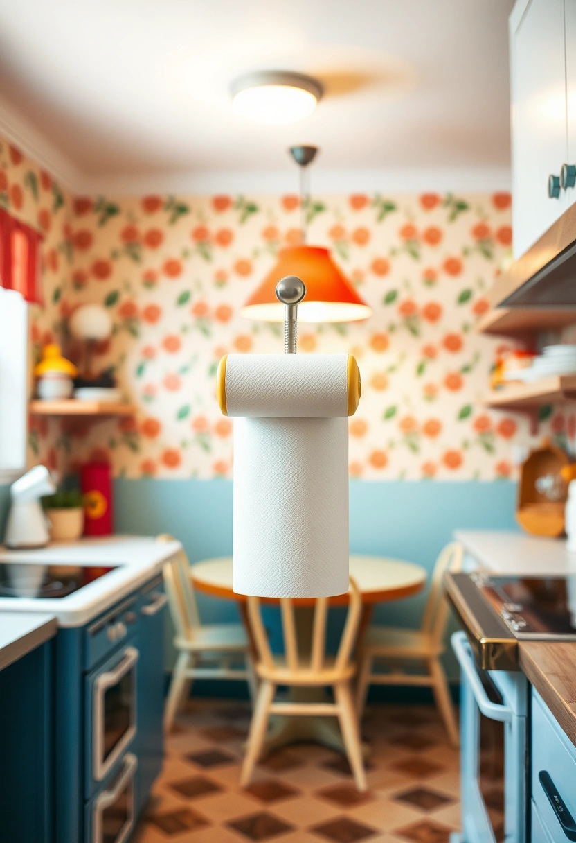 kitchen paper towel holder ideas 10