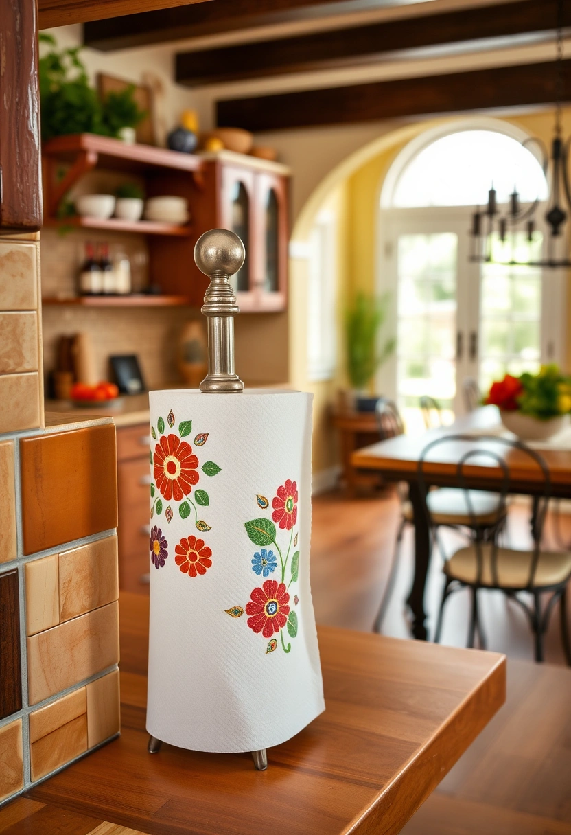kitchen paper towel holder ideas 15