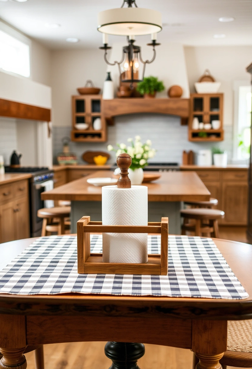 kitchen paper towel holder ideas 17