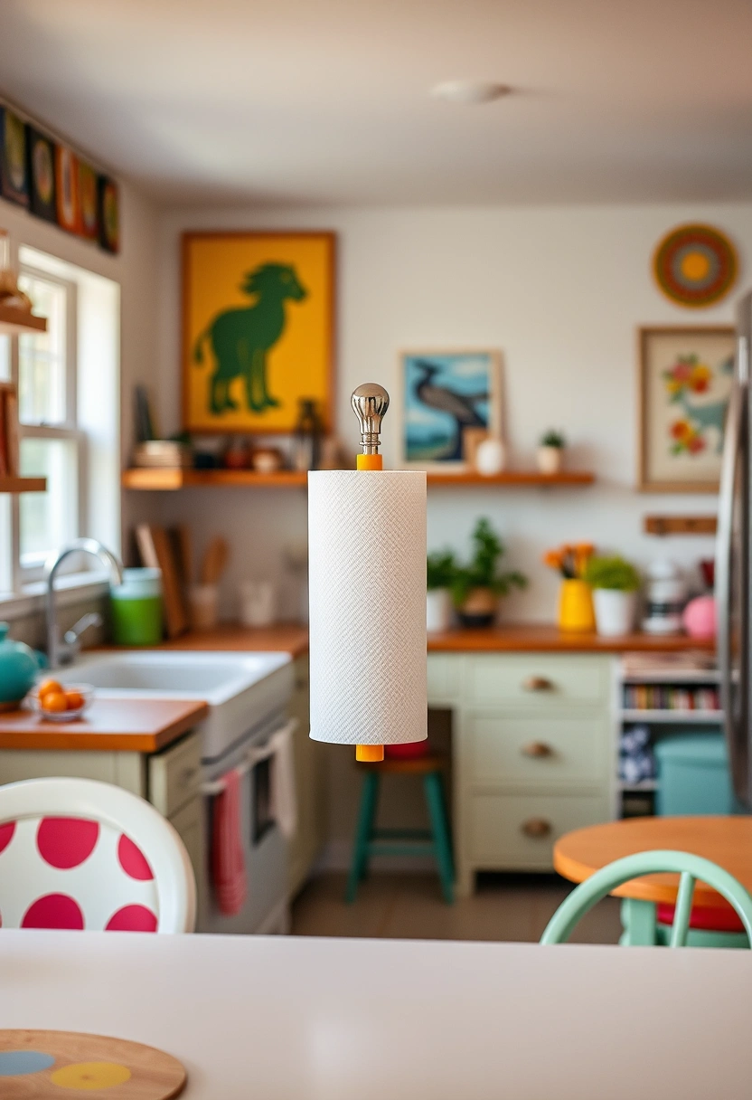 kitchen paper towel holder ideas 20