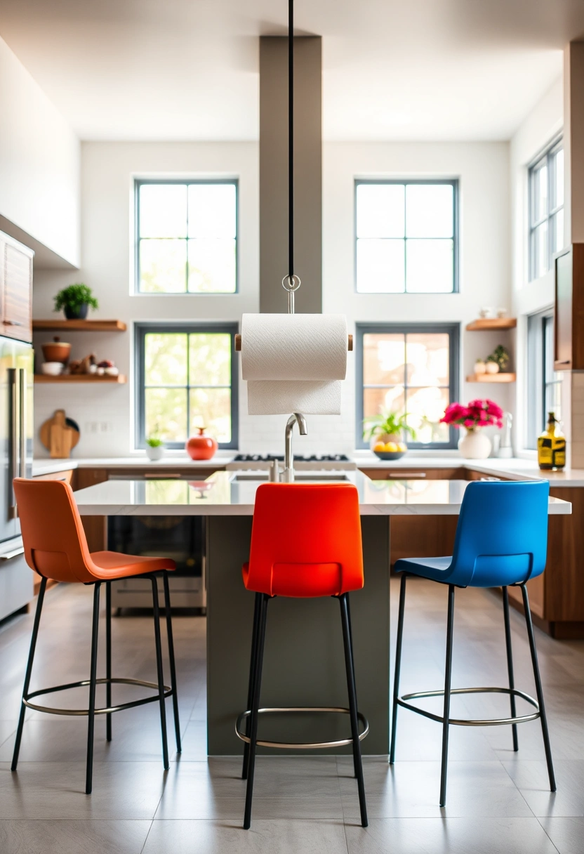 kitchen paper towel holder ideas 3
