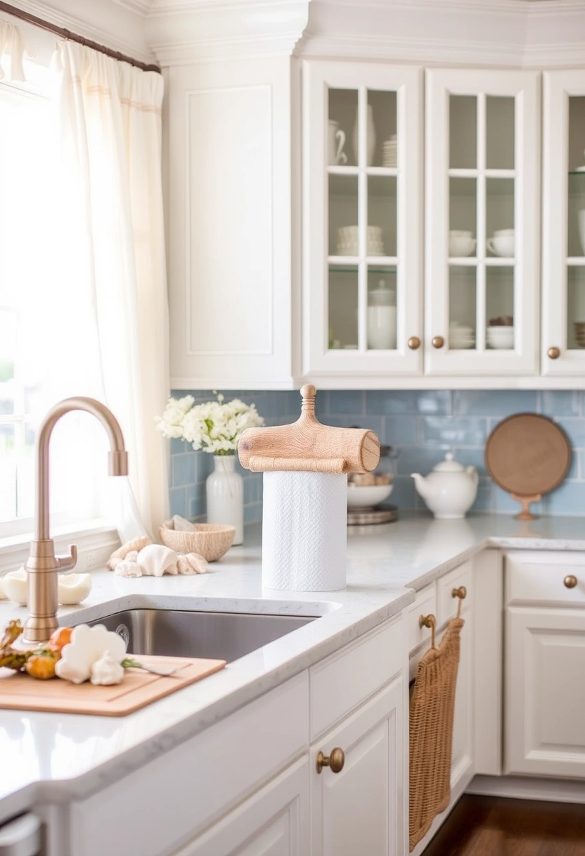 kitchen paper towel holder ideas 4