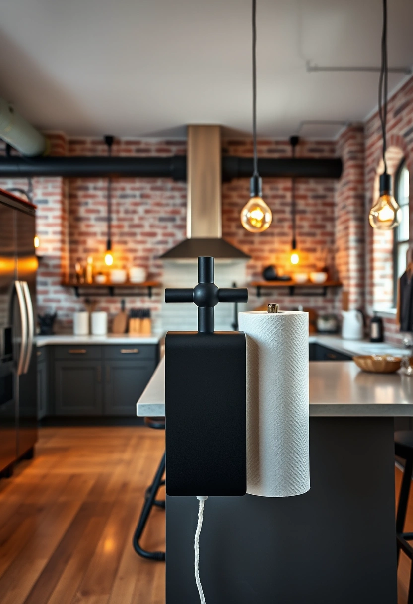kitchen paper towel holder ideas 7