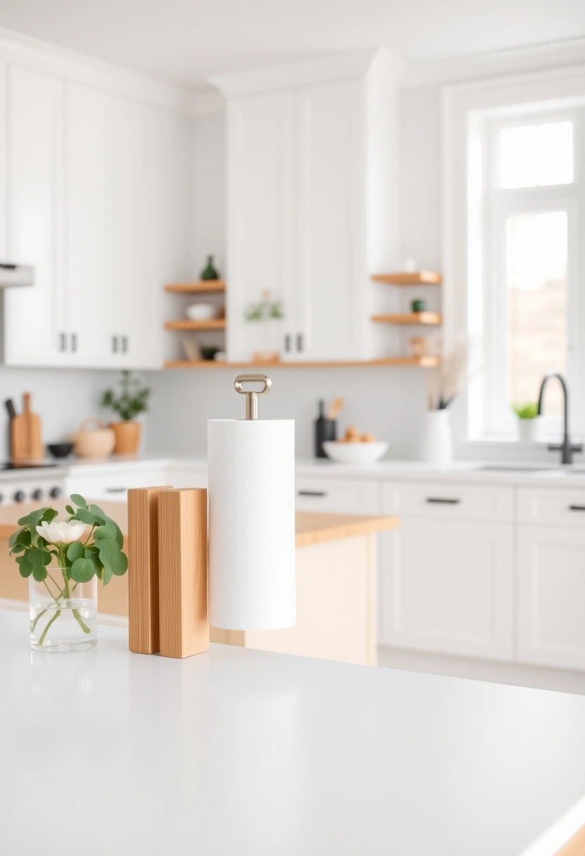 kitchen paper towel holder ideas 9