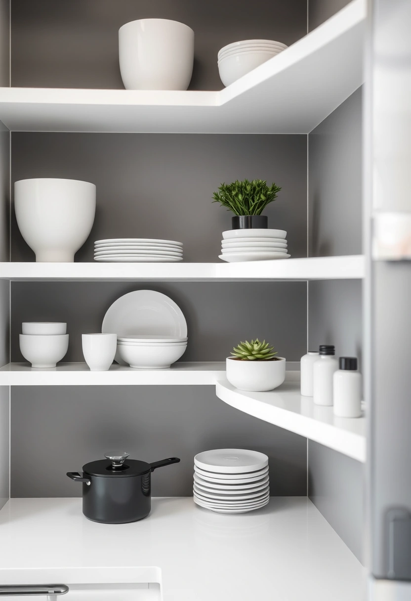 kitchen shelf decor ideas 11