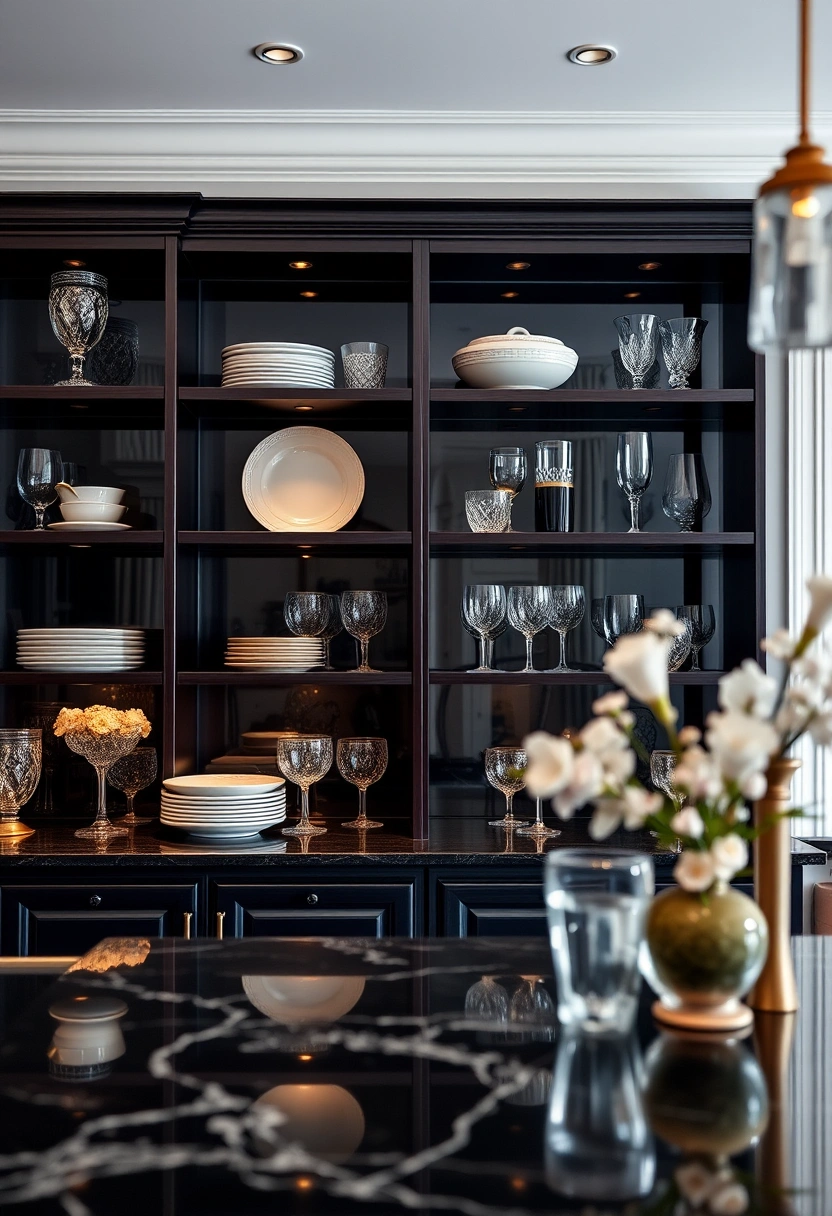 kitchen shelf decor ideas 19