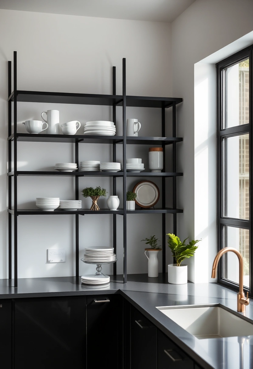 kitchen shelf decor ideas 3
