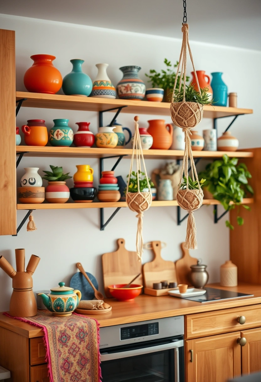 kitchen shelf decor ideas 4