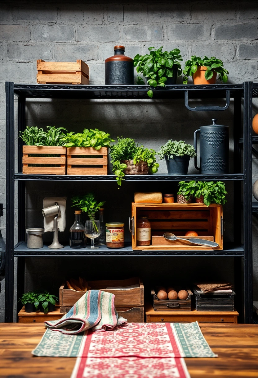 kitchen shelf decor ideas 7