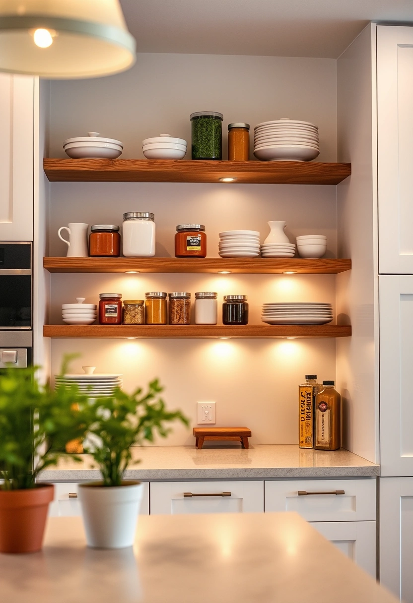 kitchen shelving ideas wall shelves 1