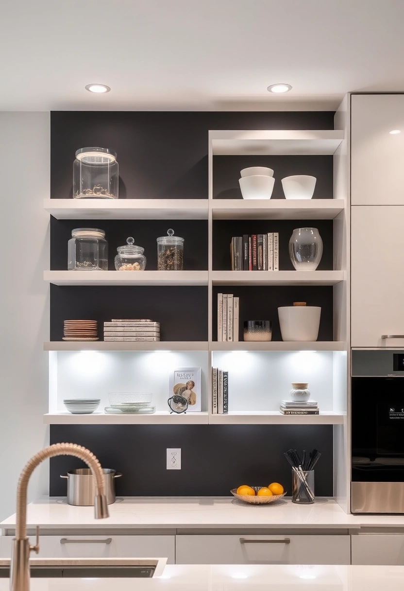 kitchen shelving ideas wall shelves 11