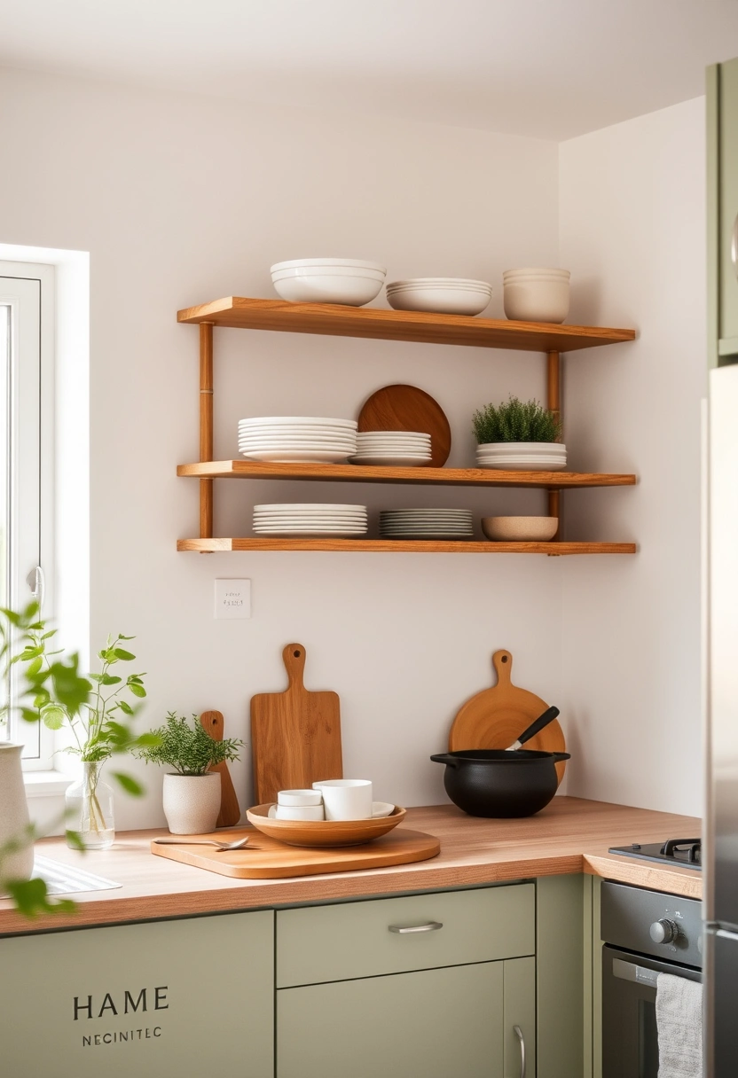 kitchen shelving ideas wall shelves 15