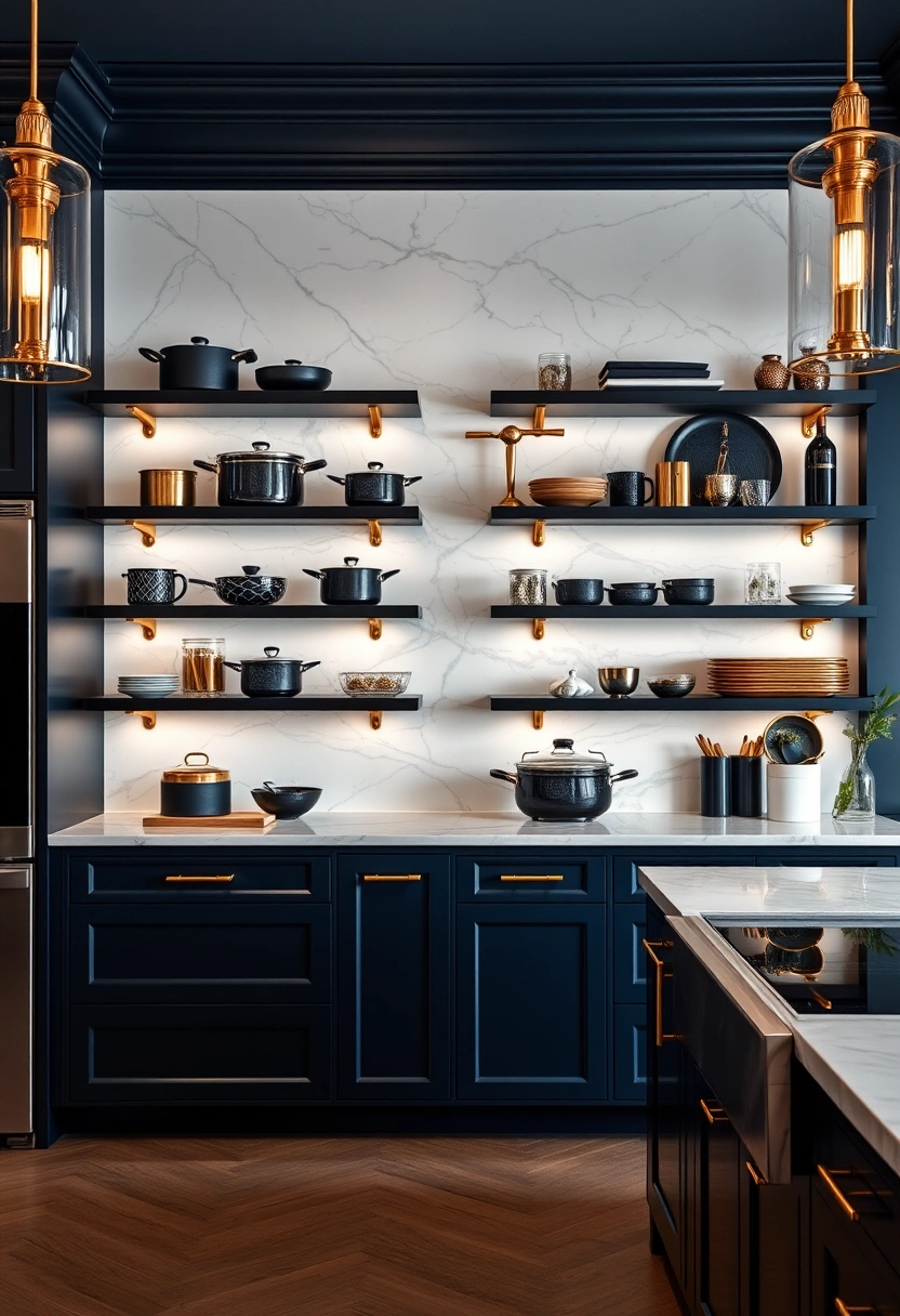 kitchen shelving ideas wall shelves 16
