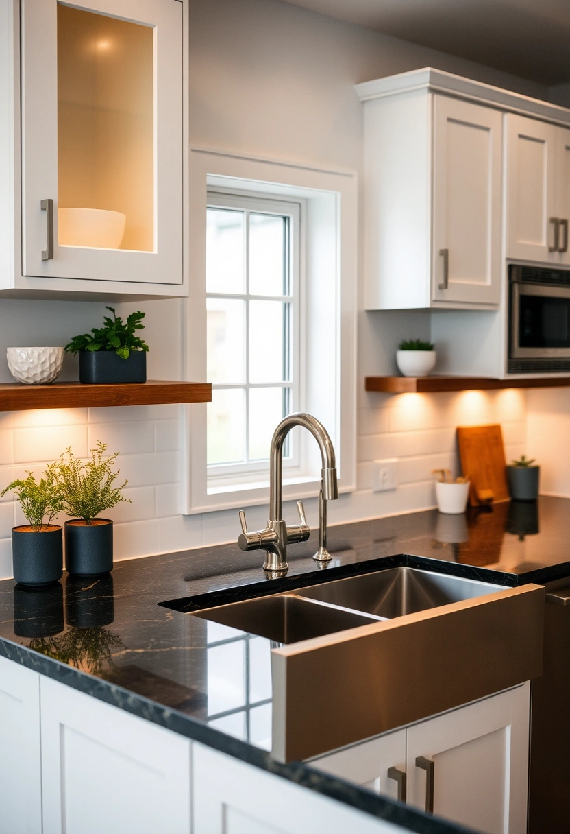 kitchen sink no window ideas 1