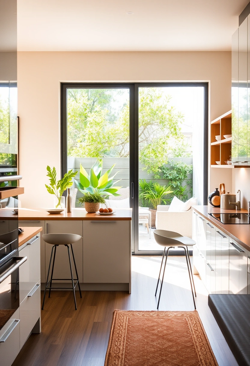 kitchen sliding door ideas 1