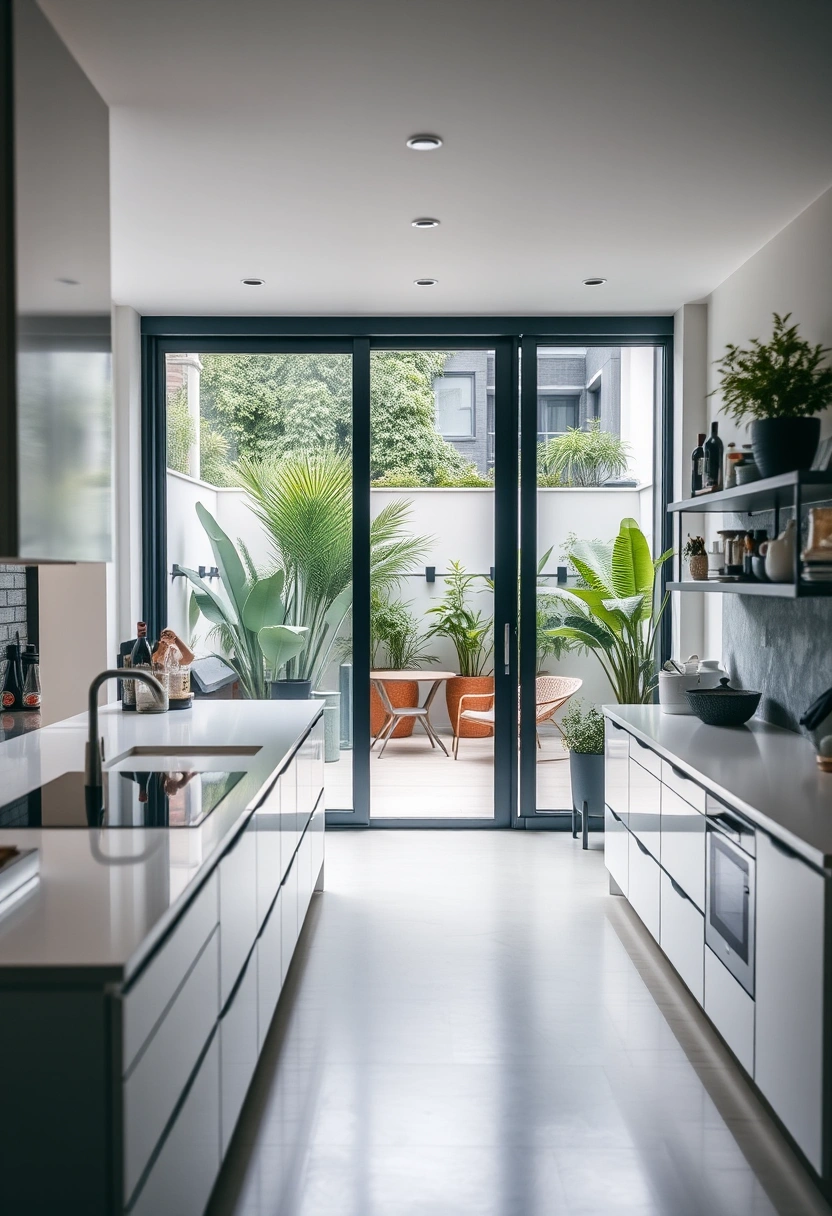 kitchen sliding door ideas 10