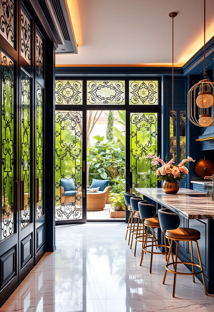 kitchen sliding door ideas 12