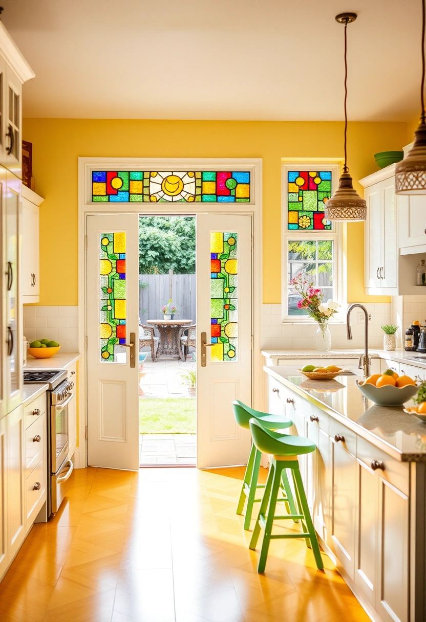 kitchen sliding door ideas 18