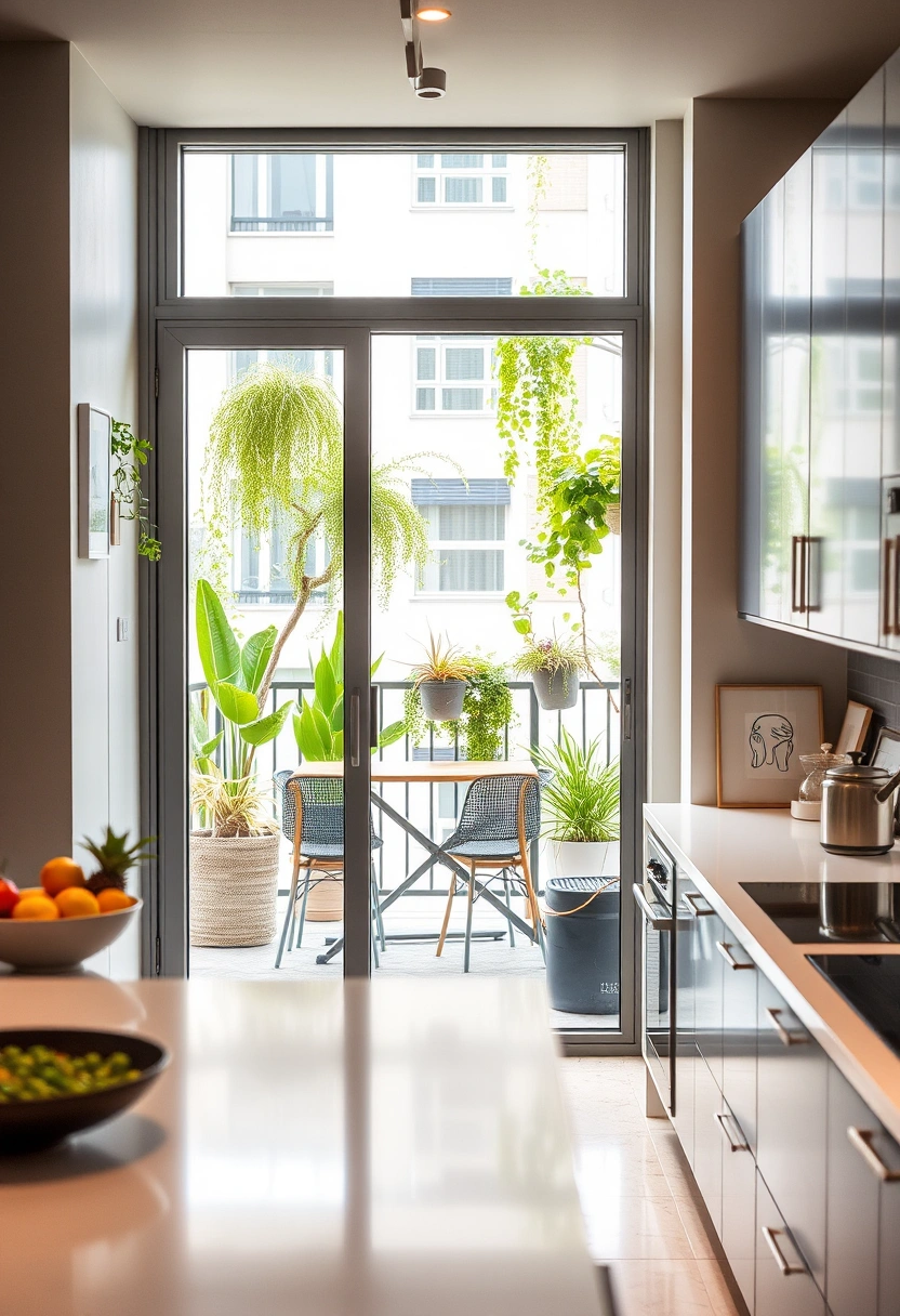 kitchen sliding door ideas 20