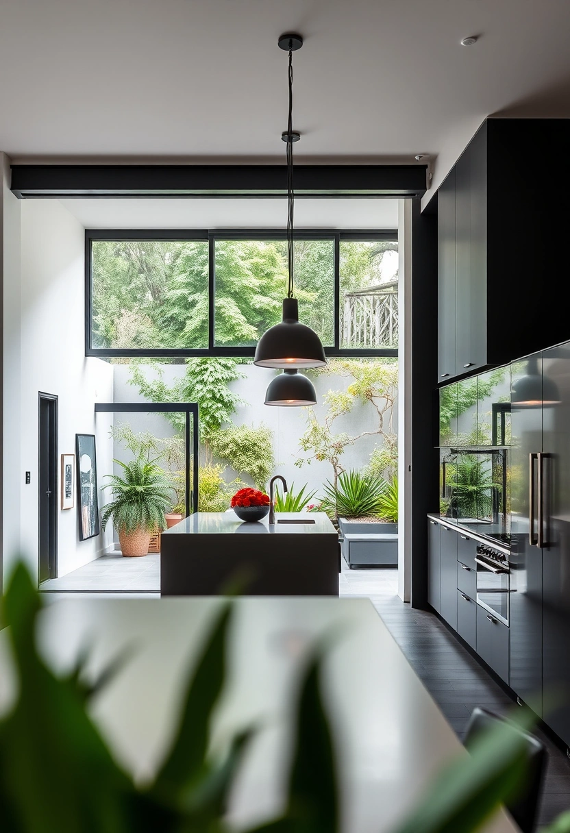 kitchen sliding door ideas 4