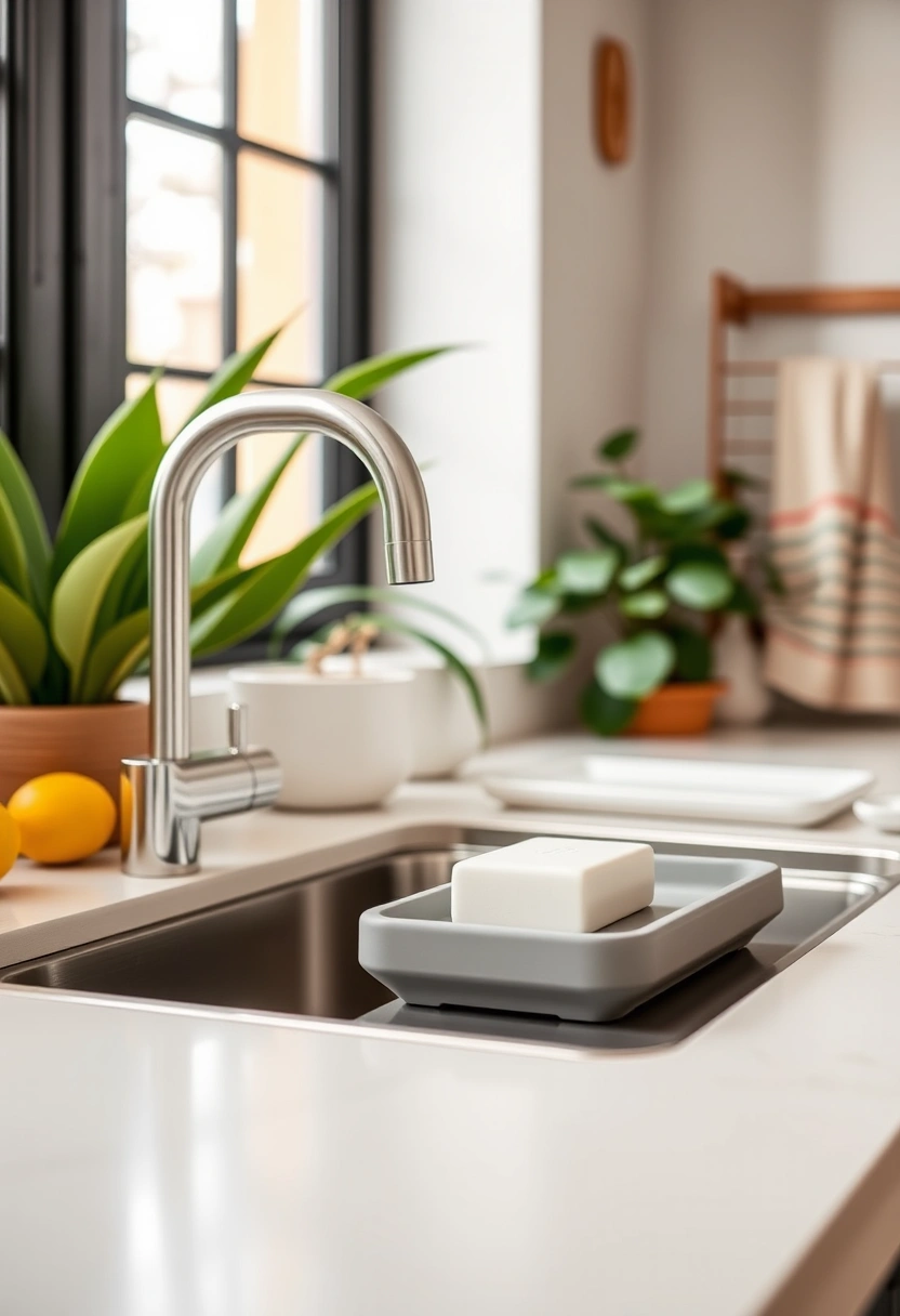 kitchen soap tray ideas 1